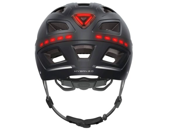 Abus helmet Hyban 2.0 LED signal signal black L 56-61 cm - Image 3