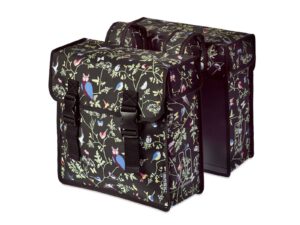 Basil double bike bag Wanderlust black