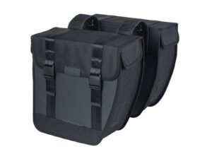 Basil double bike bag Waterproof Tour black
