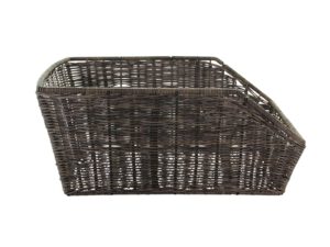Basil rear bike basket Cento Rattan-look brown