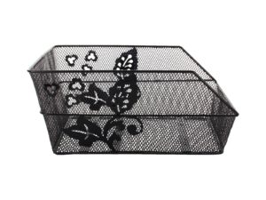 Basil rear basket Cento flower black