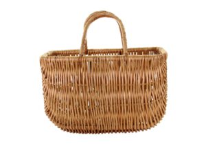 Basil willow front/rear bike basket Swing, natural