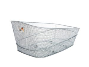 New Looxs Stresa rear bike basket, silver