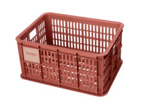 Basil Bicycle crate S terra red 17.5L recycled