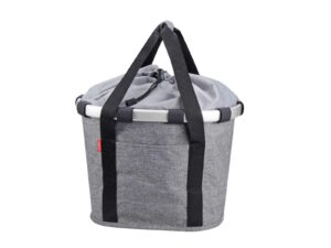 Klickfix Reisenthel basket bag 15L twist silver