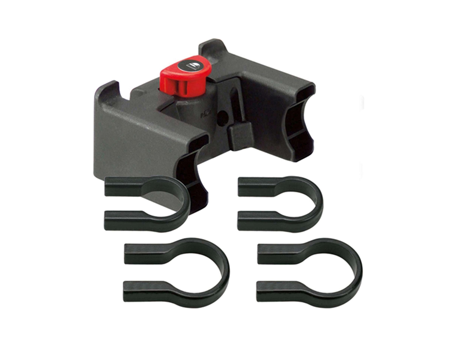 Klickfix handlebar adapter universal with lock black